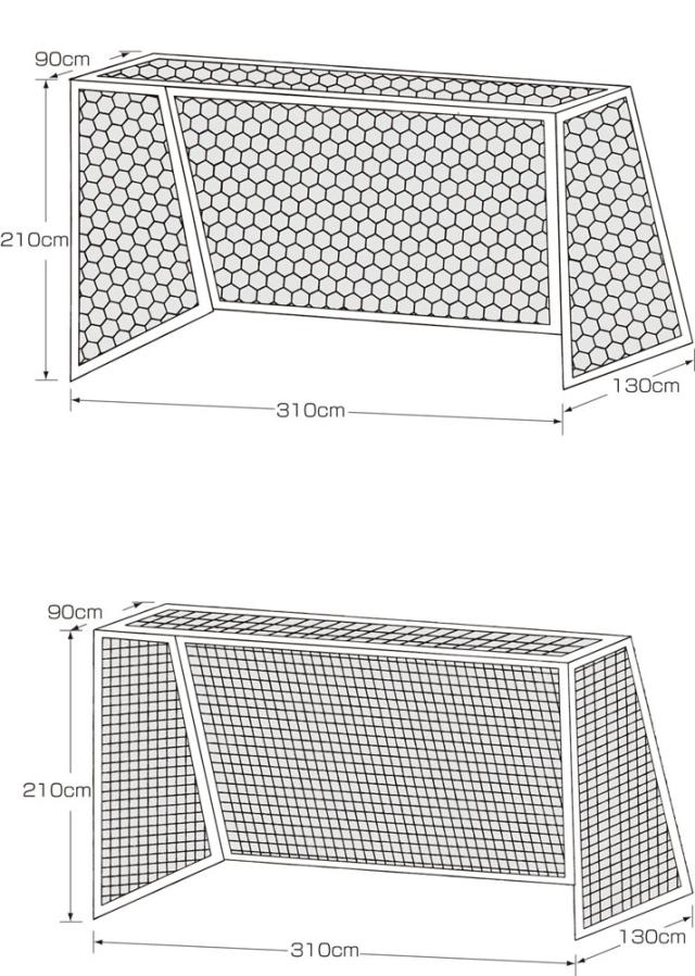 カネヤ KANEYA フットサル ハンドボールフットサルネット45 K-3164 ネット 部活 クラブ 練習 試合 体育 運動会 体育祭 球技大会 設備 備品  K3164