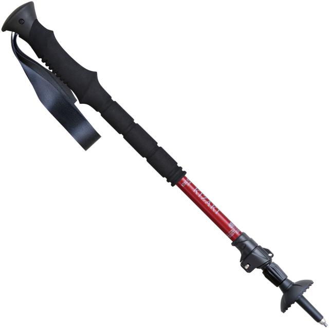 キザキ KIZAKI アウトドア トレッキングポール KTBC-115AI 山登り 登山 ハイキング ピクニック ポール トレッキングポール KTBC-115AI ベージュ KTBC115AI RED