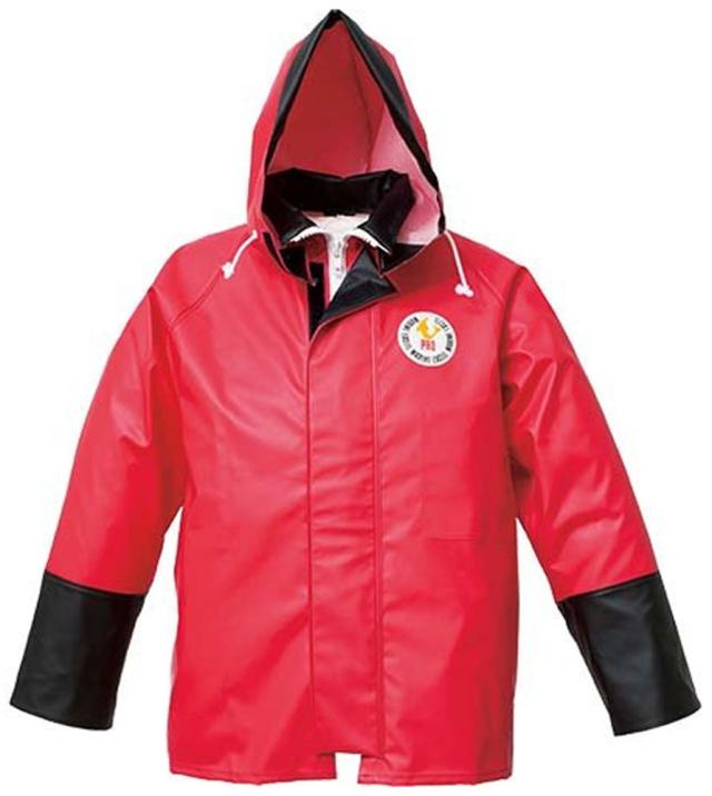 ロゴス LOGOS アウトドア ハイパーマリンエクセル プロ ジャケット レッド M レインジャケット 防水 耐寒 水産業 遠洋・中近海作業 湾岸作業 養殖業 水産加工業  12170413