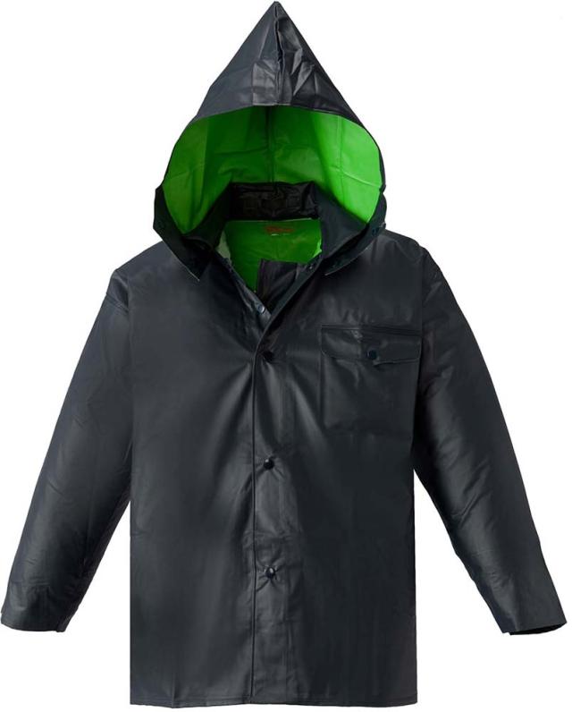 ロゴス LOGOS アウトドア クレモナ合羽 ジャンパー 袋入り 鉄紺 M レイン ジャケット 防水 耐寒 耐油 土木作業 農作業 一般作業  15120183の通販は 5,022円