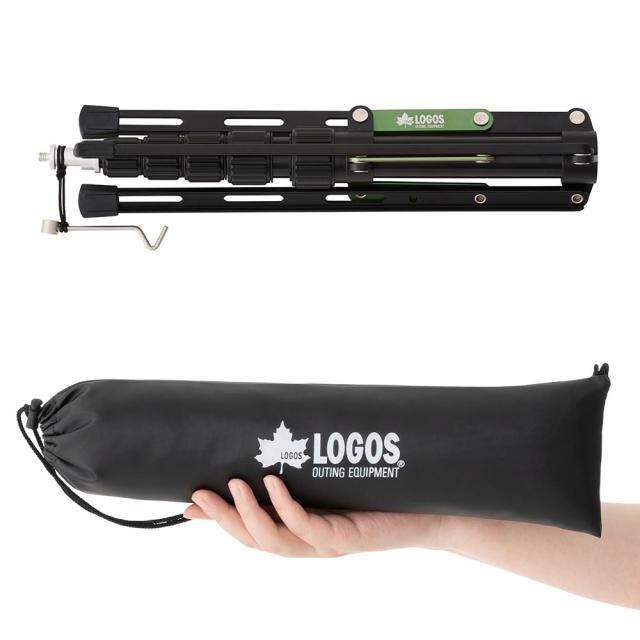 ロゴス LOGOS アウトドア ハンディフラットランタンスタンド 三脚 キャンプ ソロキャンプ BBQ バーベキュー イベント 防災 停電対策 災害対策 71905008_7