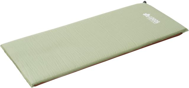 ロゴス LOGOS アウトドア 高密弾力40コンパクトセルフインフレートマット・SOLO 寝具 マット エアマット ショートサイズ リバーシブル クッション性 空気自動注入 キャンプ 車中泊  72884100