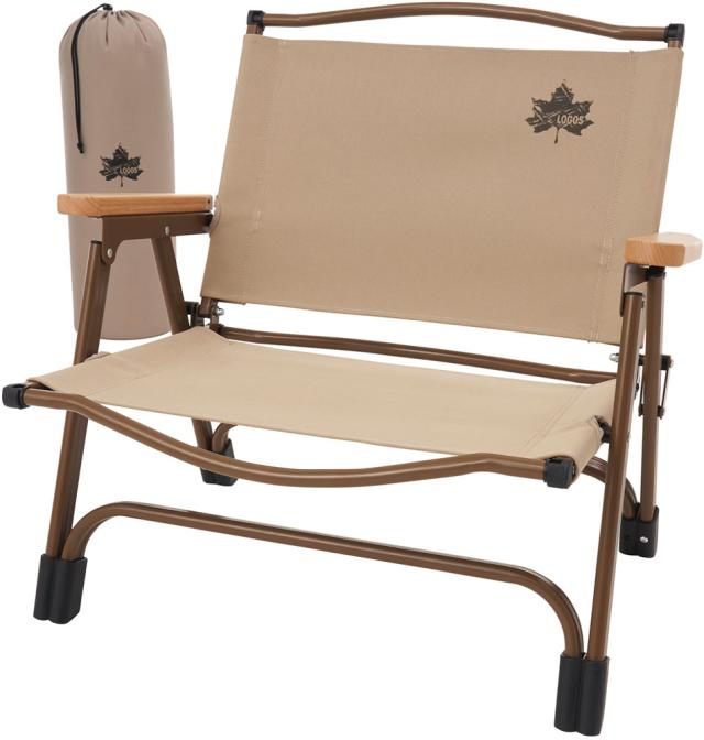 ロゴス LOGOS アウトドア Tradcanvas ポータブルアッセムチェア チェア ローチェア キャンプ BBQ バーベキュー 椅子 いす コンパクト ゆったり 大きめ  73311006