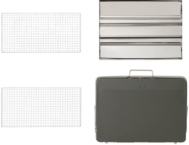 ロゴス LOGOS アウトドア グリルアタッシュXL グリル コンロ BBQ バーベキュー キャンプ 大型  81060950_3