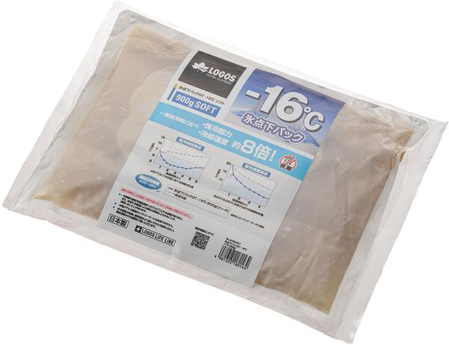 ロゴス LOGOS アウトドア 氷点下パックGT-16℃ ソフト900g 保冷剤 強力 キャンプ BBQ バーベキュー クッキング 長時間保冷 天然素材 防災 停電対策 災害対策 台風対策  81660607