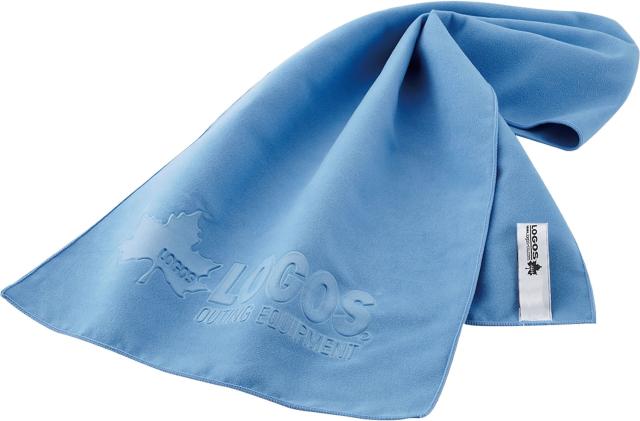 ロゴス LOGOS アウトドア ひんやりドライタオル ブルー 6枚組 100×30cm 冷感 涼感 熱中症対策 暑さ対策 マイクロファイバー ネッククーラー キャンプ レジャー 屋外作業  81690150