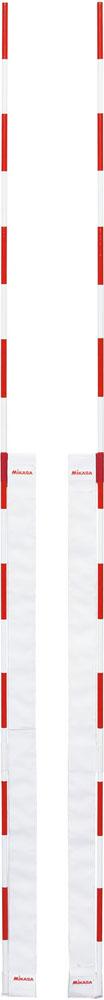 ミカサ MIKASA バレーボール 【メーカー直送品】 サイドバンド付きインドアバレーボール用アンテナ 学校 体育 授業 クラブ 部活 判定サポート 試合 審判 ACAN220