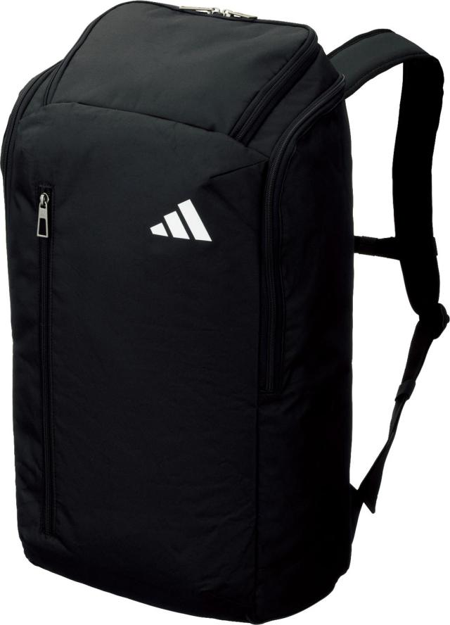 アディダス adidas サッカー ボール用デイパック 35L ブラック 黒 リュック リュックサック 通学 部活 サッカー バレーボール 中学生 高校生 大学生 通勤 体育館 フットサル  ADP47BK