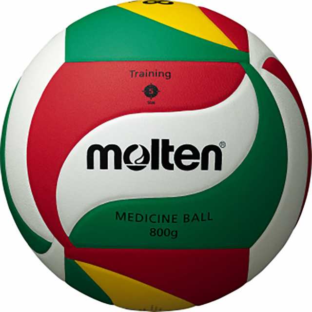 モルテン Molten バレーボール メディシンボール800g 5号球 V5M9000−M8 学校 体育 授業 クラブ 部活 パス精度UP 練習 自主練 セッター V5M9000M8の通販は 7,956円