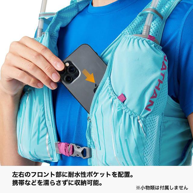 ネイサン NATHAN ウィメンズ ピナクル 4L JP ブルーマゼンタXXS