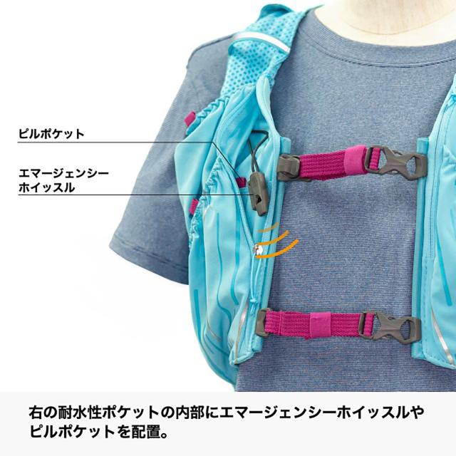 ネイサン NATHAN ウィメンズ ピナクル 4L JP ブルーマゼンタXXS ハイドレーションバッグ レースベスト ザック リュック トレイル ランニング マラソン ナイトラン 夜間  NS40200J ネイサン NATHAN ウィメンズ ピナクル 4L JP ブルーマゼンタXXS