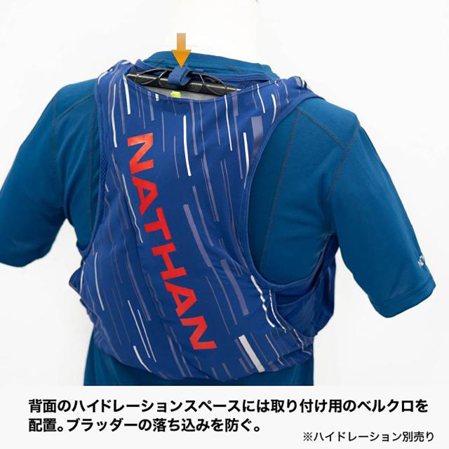 ネイサン NATHAN ピナクル 4L JP ブルー レッド XS トレイル マラソン