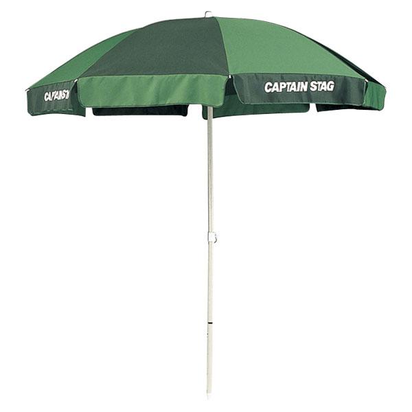 CAPTAIN　STAG キャプテンスタッグ アウトドア エザンス パラソル240cm Mグリーン×Lグリーン  【M−1596】 M1596の通販は 6,680円