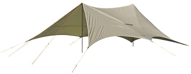 キャプテンスタッグ CAPTAIN STAG アウトドア キャプテンスタッグ CAPTAIN STAG ヘキサタープ トレッカー フライタープセットUV カーキ UA-1090  UA1090