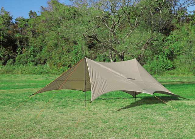 CAPTAIN STAG Hexagon Tarp 4-6人用 CAPTAIN STAG Hexagon Tarp 400×420×
