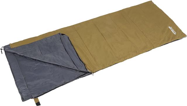 キャプテンスタッグ CAPTAIN STAG アウトドア シュラフ MFコンパクトシュラフ200 ブラウン UB-37 寝袋 シュラフ キャンプ きゃんぷ 持ち運び 携帯 寝具 素泊り ソロキャンプ  UB0037