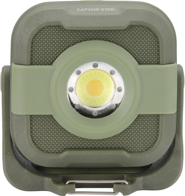 キャプテンスタッグ CAPTAIN STAG アウトドア CS COBキャンピングライト オリーブ  UK4070