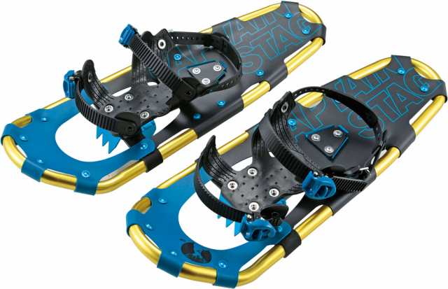CAPTAIN　STAG キャプテンスタッグ アウトドア CS スノーシュー TYPE2 25inc キャリーバッグ付 25インチ 長さ63cm かんじき 雪道 雪山 雪歩き 雪遊び 登山 トレッキング ハイキング UX887の通販は