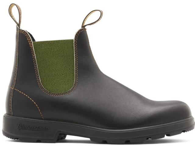ブランドストーン Blundstone オリジナルズ ORIGINALS ブラウン/ダークグリーン メンズ レディース ショートブーツ サイドゴアブーツ 冬 防寒 シューズ 靴 BS519408 408_2