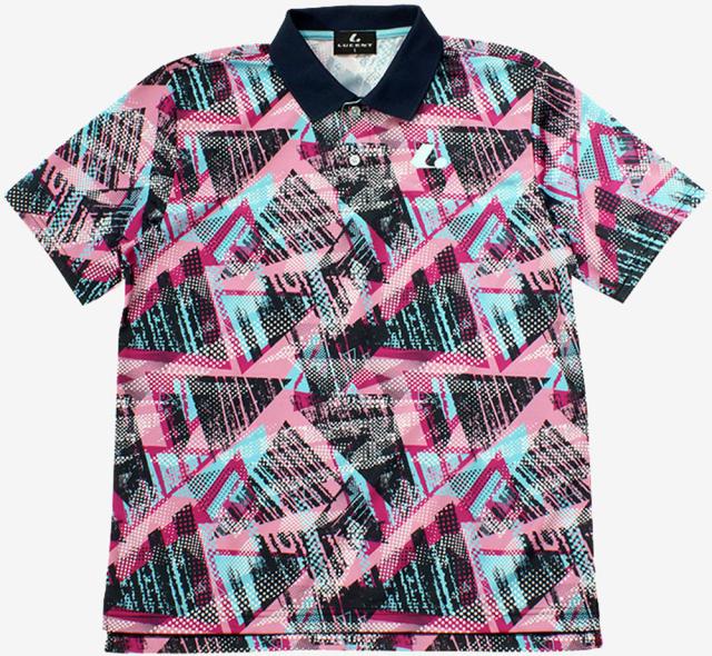 ルーセント LUCENT テニス Uni ゲームシャツ ハーフスリーブ 半袖シャツ Tシャツ トップス ウェア 卓球 テニス バドミントン 襟付き ポリエステル 吸汗 速乾 ランニング ジム  XLP8571