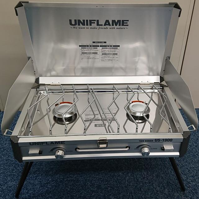ユニフレーム ツーバーナーUS-1900 バーナースタンド ユニフレーム