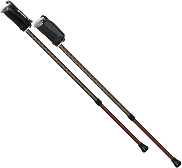 シナノ SINANO そふと安心2本杖 ブラウン  650180