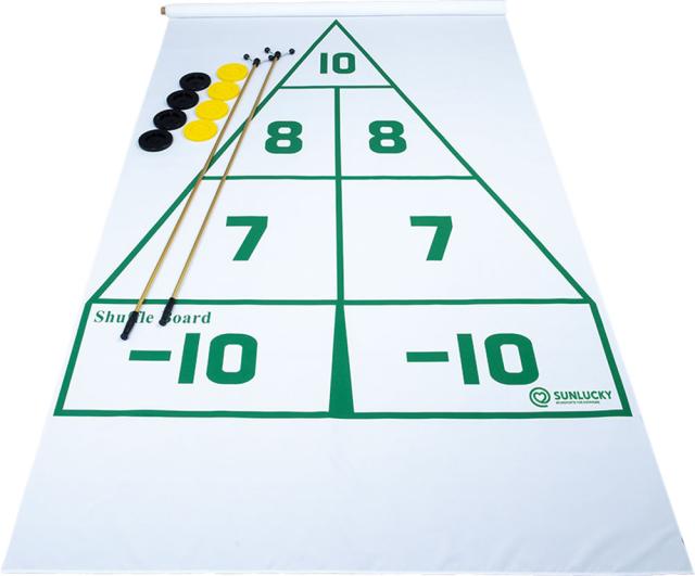 サンラッキー Sunlucky 【メーカー直送品】 シャフトボード12 ニュースポーツ 学校 体育 授業 レクリエーション ゲーム エンタメ リハビリ 高齢者 老若男女 頭脳戦 頭の体操  SCXL12