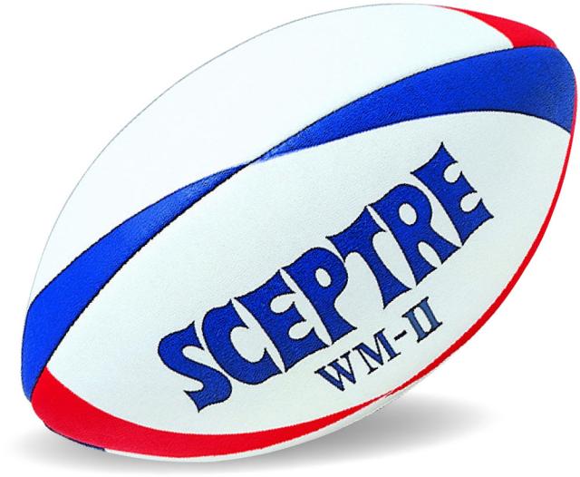 セプター SCEPTRE ラグビー ワールドモデルWM-II レースレス ラグビーボール 5号球 ネイビー×レッド 日本ラグビーフットボール協会認定球 部活 トレーニング 試合 大会 SP13B 5,615円