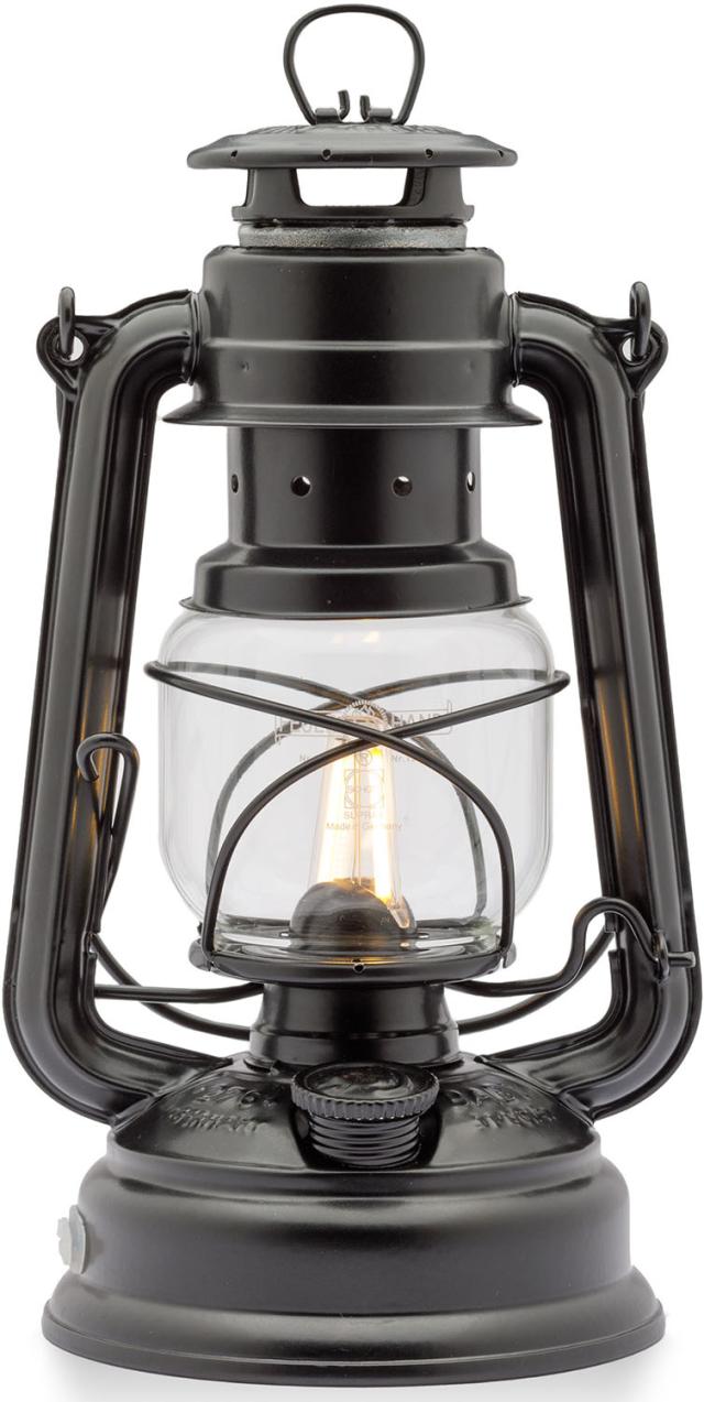 フュアハンド FEUERHAND アウトドア LEDランタン ベイビースペシャル276 カラー マットブラック 照明 炎の形を再現 キャンプ バーベキュー 野外 屋外 室内 インテリア 防災 停電対策 災害対策 14036