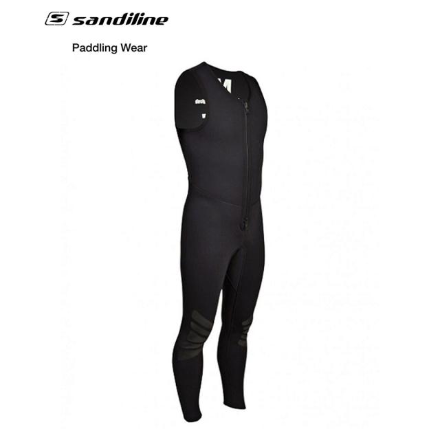 サンディライン sandiline アウトドア ロングジョン ベーシックZIP S  40565_1