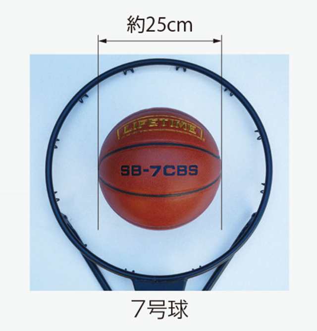 LIFETIME ライフタイム バスケット バスケットビッグボール BIGBALL シュート練習球 直径約29cm バスケ 練習 トレーニング 部活 体育 学