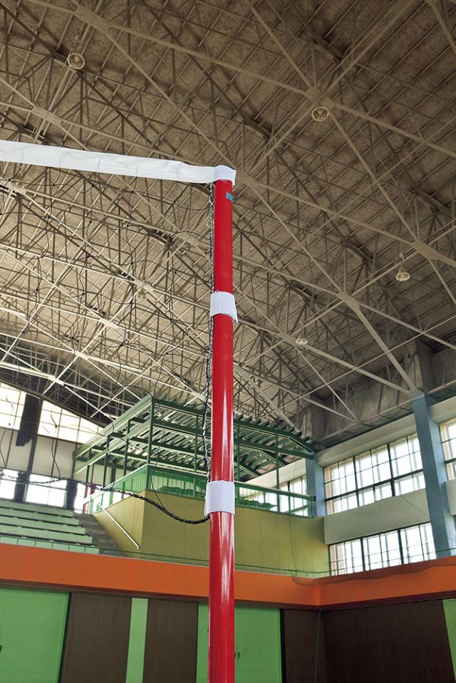 三和体育 バレーボール バレーボール ソフトバレーネット 屋内用 学校