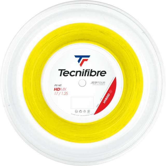 Tecnifibre テクニファイバー テニス 硬式テニスガット BOB 200M HDMX 1．25 YELLOW 01RHD125XN