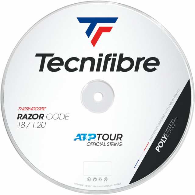 Tecnifibre テクニファイバー テニス 硬式テニスガット BOB 200M RAZOR CODE 1．20 BLUE 04RRA120XC