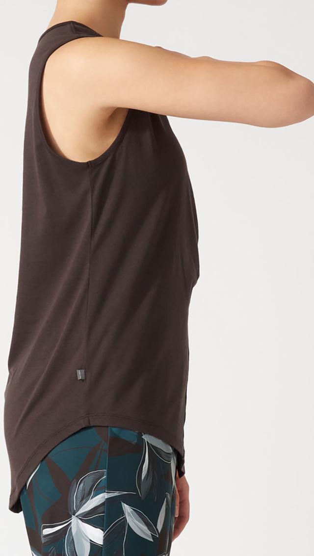 リアルストーン RealStone スリーブレストップ 日本製 ヨガ ピラティス