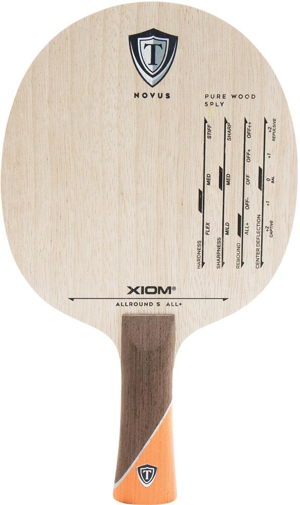 XIOM エクシオン 卓球 オールラウンドS ALLROUND S 攻撃用シェークラケット FL フレア シェークハンド 5枚合板 オールラウンダー 初心者 ビギナー 部活 入部 新入生 20901の通販は 5,460円