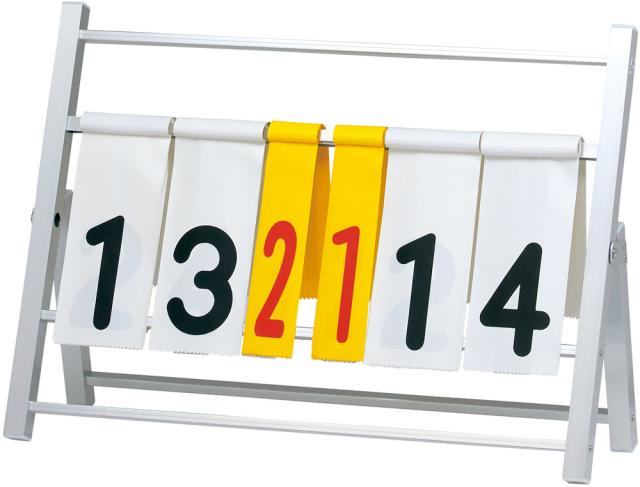 トーエイライト TOEI LIGHT 【メーカー直送品】 アルミハンディー得点板3 スコアボード 傾斜デザイン ハンディ— バスケットボール 卓球 バレー バドミントン 得点ボード 得点板  B2706