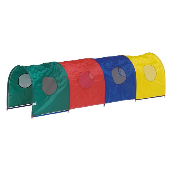 トーエイライト TOEI LIGHT 【メーカー直送品】 カラートンネル窓付 カラートンネル 幼稚園 保育園 運動会 障害物競走 障害物競争 ほふく前進 匍匐前進 窓 マジックベルト式  B3799