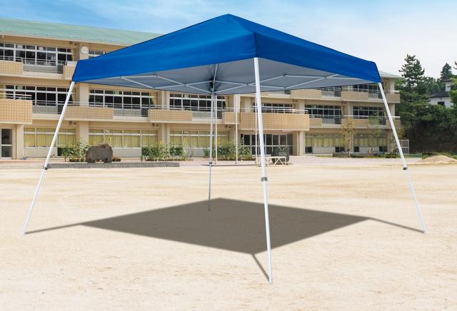 トーエイライト TOEI LIGHT 【メーカー直送品】 ワンタッチテントDMJ3524 ブルー 青 テント ワンタッチテント 撥水 2段階調整 UVカット 運動会 祭り 体育祭 学校 自治体  G1911