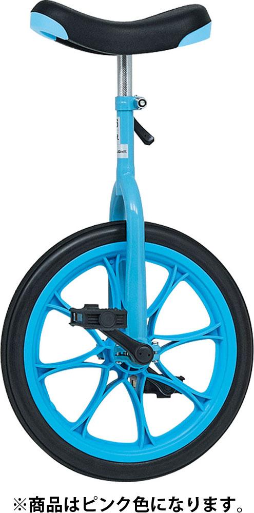 トーエイライト TOEI LIGHT ノーパンク一輪車16 学校体育器具 一輪車 ノーパンク一輪車 ゴムタイヤ一体型 教材 ゴムタイヤ一体型 高強度ポリプロピレンホイール 安心設計 児童 ピンク  T1160P
