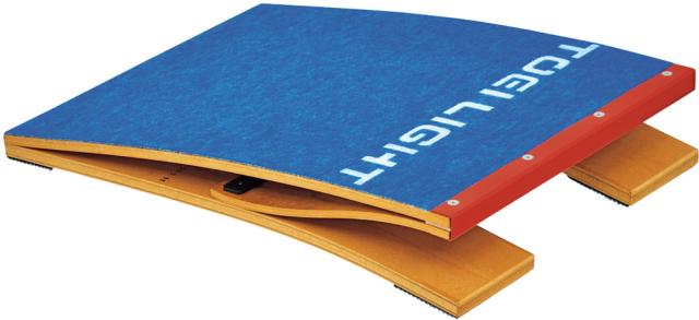 トーエイライト TOEI LIGHT 【メーカー直送品】 ロイター板60ST 学校体育器具 踏切板 保育 保育園 幼稚園 幼児向き 園児向き 上面カーペット張 下部ゴム付 安全 ジャンプ 跳び箱  T2041
