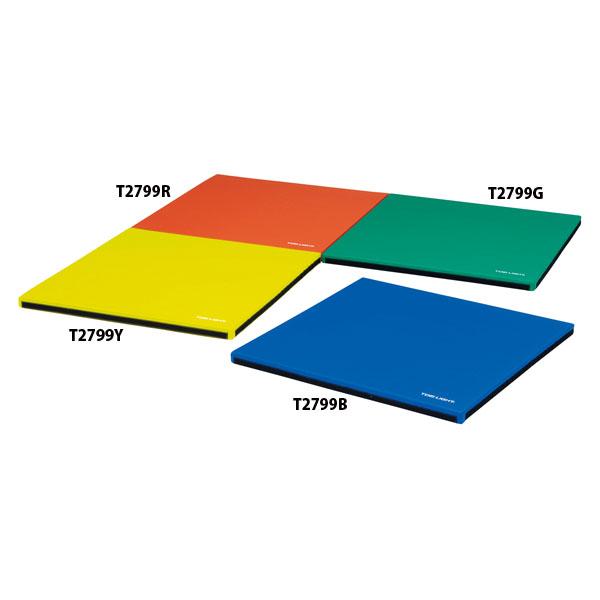 トーエイライト TOEI LIGHT 【メーカー直送品】 プレイランドマット90×90 学校体育器具 マット 裏面すべり止め 体つくり運動 表現運動 緩衝性 動きやすさ バランス キッズルーム 黄  T2799Y