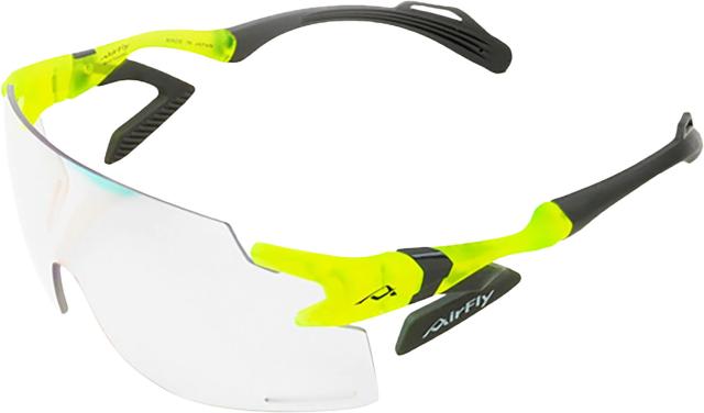 エアフライ Airfly 鼻パッドのないスポーツサングラス AF-301 C-31BK 調光レンズ 反射防止 可視光線透過率20-80 紫外線透過率0.1 熱中症対策 自転車  AF301C31BK
