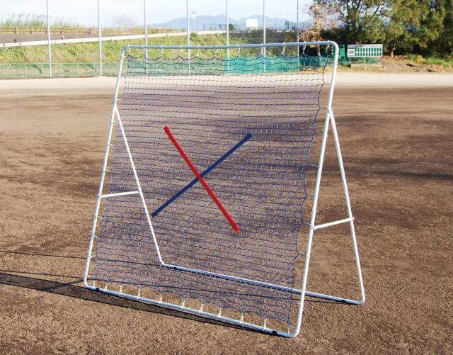 ユニックス UNIX リバウンドネット 壁当て 野球用品 トレーニング 自主練 自主トレ 自宅 ネット ピッチング練習 守備練習 リバウンド 角度調整 ゴロ フライ 捕球練習 BX8674
