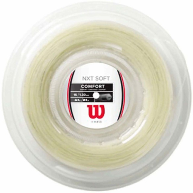 Wilson ウイルソン テニス 【硬式テニス用ストリングス ガット 】 NXT SOFT 16 REEL NATURAL 16G WR83052011
