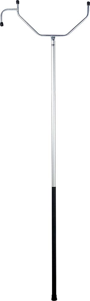 ゼット学校体育 【メーカー直送品】 刺股 足掛け付き  防犯対策 侵入者 不審者 安全対策 学校 スポーツ施設 防犯訓練 さすまた 学校用品 備品 安心 防犯アイテム  SD490000U