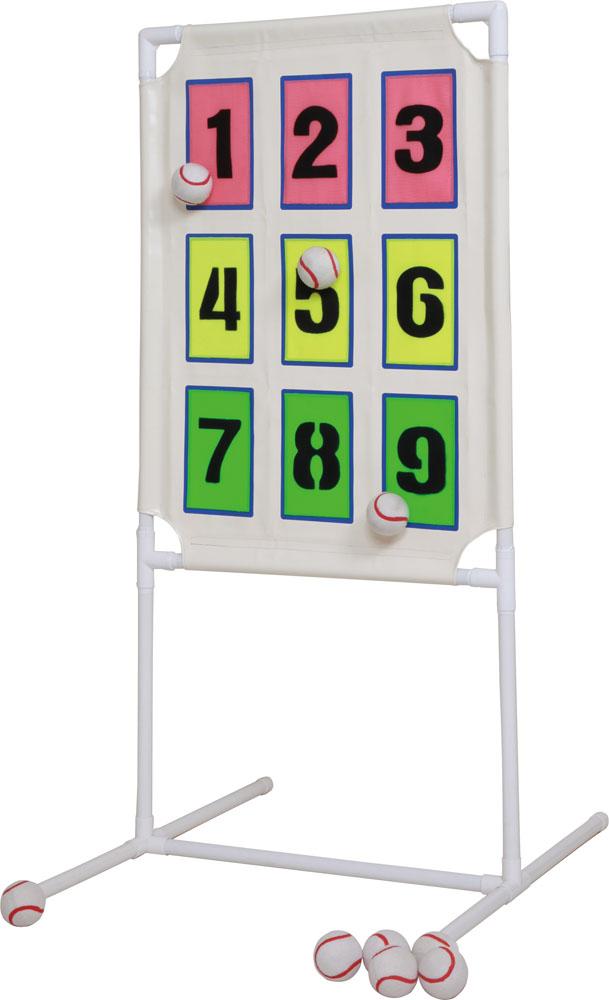 ゼットガッコウタイイク ゼット学校体育 ストライクゲーム ボール付き ストラックアウト レクリエーション 遊び 練習 体力作り 学校用品 備品 クラブ活動 授業 屋内 屋外 スポーツ大会 部活  ZF2023