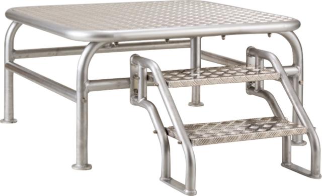 エバニュー Evernew 【メーカー直送品】 朝礼台オールアルミ120EV低床 体育 授業 体育授業 体つくり 部活 運動   EKA633