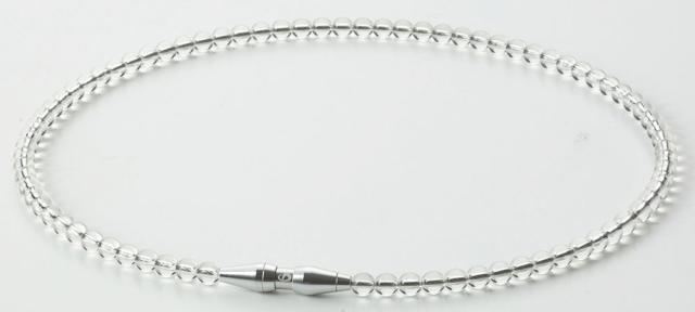 ファイテン Phiten ラクワネックレス エクストリーム RAKUWAネックレス EXTREME クリスタルタッチ クリア 50cm スポーツネックレス メタックス 軽量 耐水  TG909053