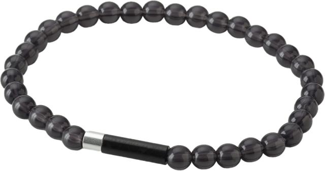 ファイテン Phiten ラクワブレスレット エクストリーム RAKUWAブレスレット EXTREME クリスタルタッチ ブラック/シルバー 16cm スポーツブレスレット メタックス  TG910125